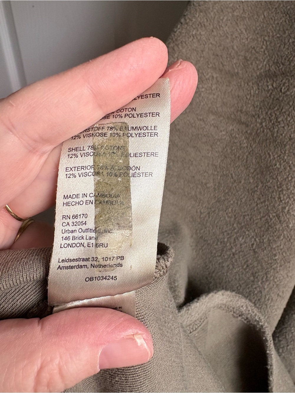 Free People Olive Green Jacket - Picture 6 of 6